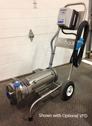 Cart Mounted Centrifugal Pump with 5 HP Explosion Proof Motor