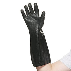 Brewers Gloves - Black Neoprene Chemical Resistant Gloves (One Size)