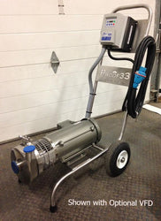 Cart Mounted Centrifugal Pump with 3/4 HP TEFC Motor