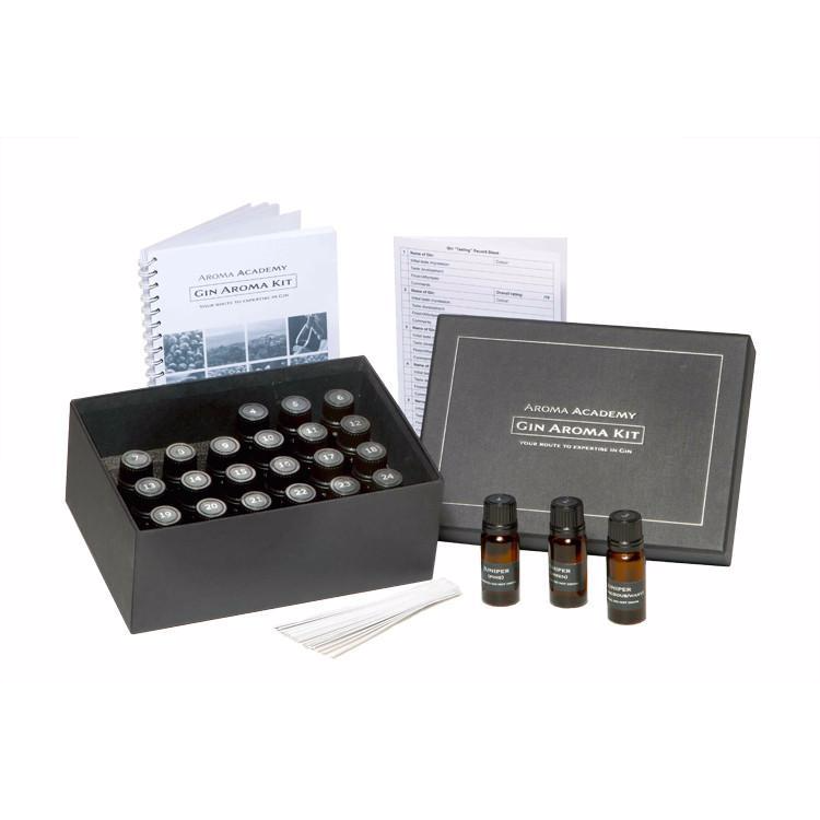 Gin Aroma Kit - 24 Aroma Nose Training System, Aroma Academy